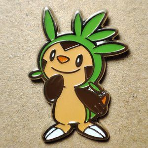 Official Pokemon Chespin Lapel Pin Brooch
